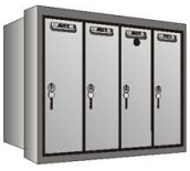 SEMI RECESSED INSTALLATION 1.1/2 WALL DEPTH REQUIRED